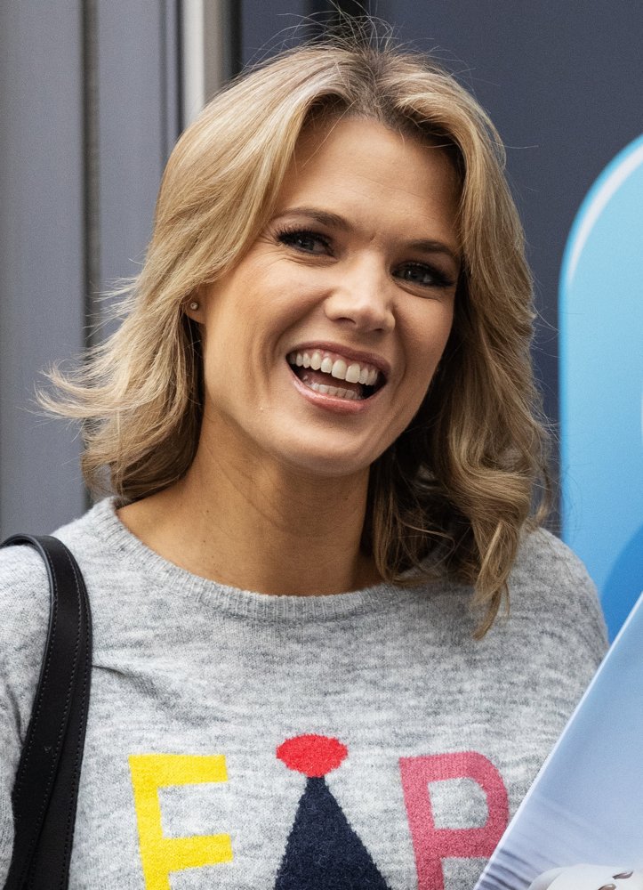 Charlotte Hawkins Arriving at Global Studios
